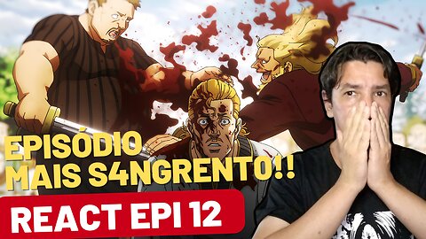 PTBR - THORGIL Acabou com TUDO!! React Vinland Saga 2 EP 12