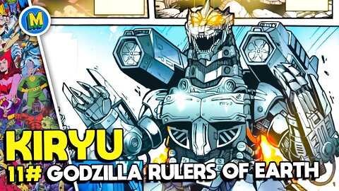 GODZILLA RULERS OF EARTH - NÚMERO #11 EM PORTUGUÊS [ BARAGON TITANOSSAURO MANDA GEZORA vs GODZILLA ]