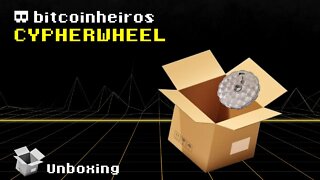 CypherWheel - Unboxing da carteira de metal