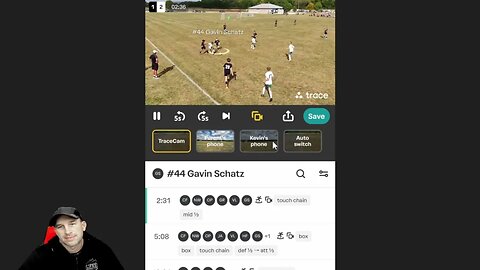 How to Share Games-View Players-Video Settings-Find Muti-Cam Highlight Player on Trace Traceup App