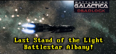 Last Stand of the Artemis Light Battlestar Albany!