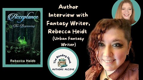 Author Interview with Fantasy Writer Rebecca Heidt (Urban Fantasy Writer)
