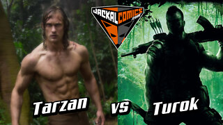 Tarzan vs Turok - Comic Book Battles: Who Would Win In A Fight?