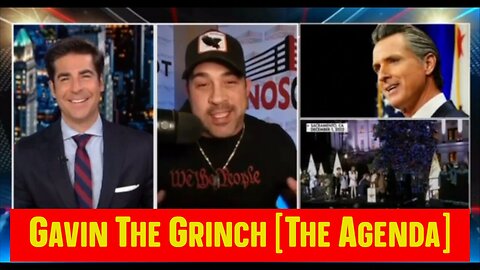 David Rodriguez on FoxNews w/Jesse Watters >Gavin The Grinch [The Agenda]