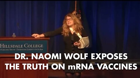 Dr. Naomi Wolf Exposes The Truth On mRNA Vaccines (Short Clip)