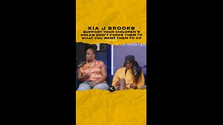 #kiajbrooks Support your kids 💭 dont force them 2 what u want them 2do.🎥 @earnyourleisure