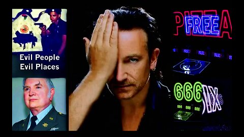 U2 Bono Las Vegas Sphere Black Magic Ritual Analyzed Evil People Evil Places Chateau des Amerois