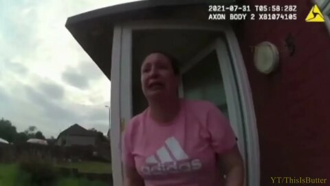 Police bodycam shows mother screaming for the child she murdered