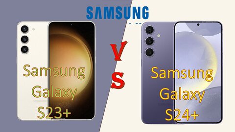 Samsung Galaxy S23+ VS Samsung Galaxy S24+ | Full comparison | @technoideas360