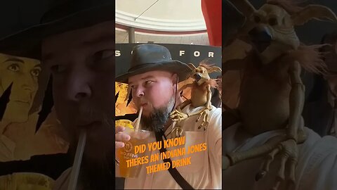 Did You Know There Is An Indiana Jones Themed Drink At AMC Disney Springs?