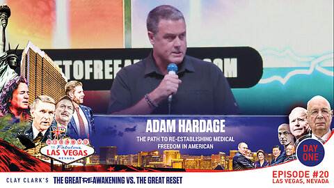 Adam Hardage | The Path to Re-Establishing Medical Freedom In American | ReAwaken America Tour Las Vegas | Request Tickets Via Text At 918-851-0102