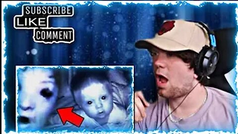Reacting to 10 Scary Ghost Videos OR Are You A BIG BABY ? Nuke Top 5