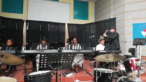SOUTH AFRICA - Cape Town - Sekunjalo Delft Music Academy in concert at the Rosendaal High School in Delft. (Video) (LoZ)