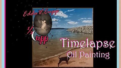 Timelaspe Oil Painting "Camping days" ᴾᵃʳᵗ 2