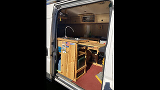 Fold up Table for RV Galley