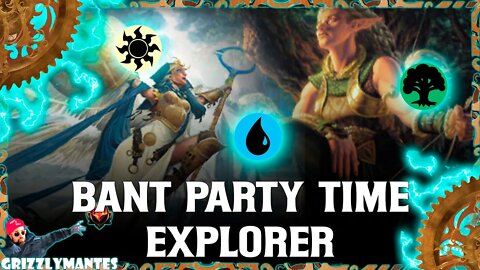 🔵🟢⚪BANT PARTY TIME⚪🟢🔵||Streets of New Capenna|| [MTG Arena] Bo1 Green White Blue Aggro Explorer Deck