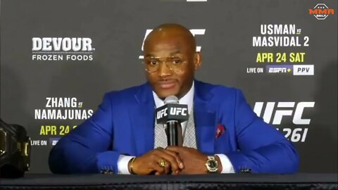 Kamaru Usman: "Super Necessary" - UFC 261 Post Fight