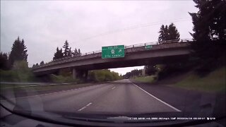 Ride Along with Q #28 I-205 SB at I-5 to I-84 EB - 04/19/20 0754-0810 - Dashcam Video by Q Madp