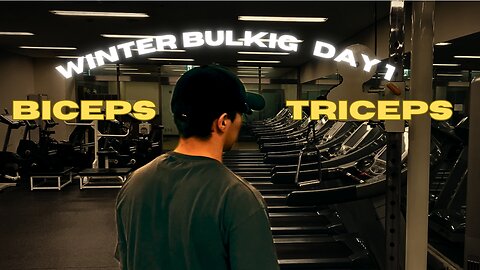 Winter Bulk Day 1 - Arms. (The Most Effective Biceps And Triceps exercise