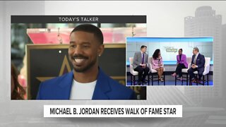 Today's Talker: Michael B. Jordan honored with star on Hollywood Walk of Fame