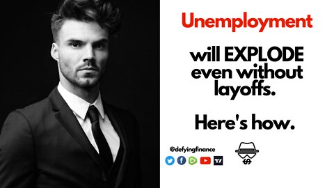 Why unemployment wise rise quickly even without layoffs.