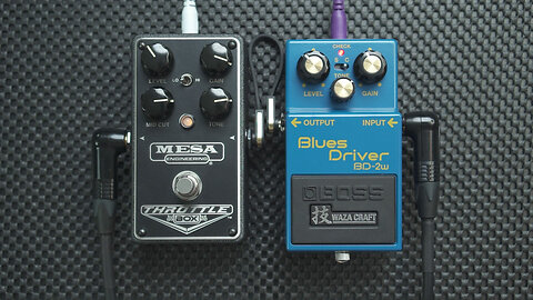 FX CHAIN: STACKING (BOSS Blues Driver Waza Craft + MESA Boogie Throttle Box)