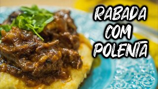 COMO FAZER RABADA - COM POLENTA