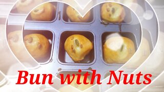 Bread Making : Bun with Nuts