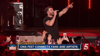 Big Names Perform For Day 2 Of CMA Fest