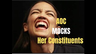 AOC MOCKS Her Constituents! BRUTAL