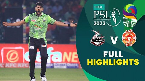 Full Highlights-Match 16-Lahore Qalandars vs Islamabad United HBL PSL 8
