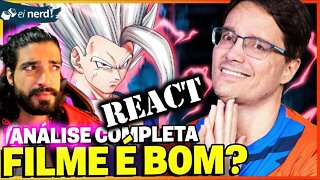 YERIK REACT - MELHOR FILME? ANÁLISE COMPLETA DRAGON BALL SUPER: SUPER HERO