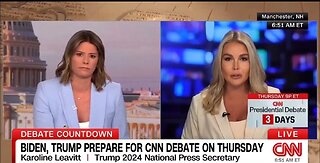 CNN Host Cuts Off Trump Press Sec After She Spits Facts About CNN Debate Moderators