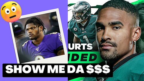 Jalen Hurts gets MEGA deal with Eagles!!! Does this HELP or HURT Lamar and Ravens