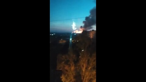 Large Explosion in Stakhanov Ukraine.