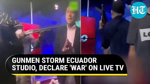 Gangsters Declare War On Live TV In Ecuador; Military Operation Launched, 60-Day Emergency Declared