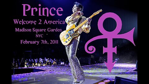 Prince Live - Welcome 2 America Tour - Madison Square Garden, NYC - 7th February 2011