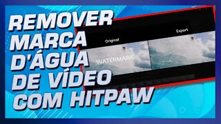 HitPaw - Remover marca d'água de vídeo com hitpaw removedor de marca d'água