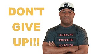 Dont Give Up Eric Thomas Motivational Speech