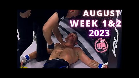 MMA & Boxing Knockouts I August 2023 Week 1 & 2