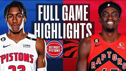 Detroit Pistons vs. Toronto Raptors Full Game Highlights | Mar 24 | 2022-2023 NBA Season