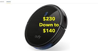 Eufy BoostIQ RoboVac 11S (Slim), Robot Vacuum from $230 down to $140!