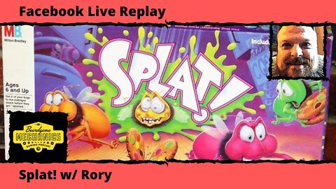 Facebook Live Replay of Splat! with Rory