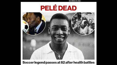 Pelé, dies at the age of 82, on 12/29/2023 - Pelé, morre aos 82 anos, em 29/12/2023