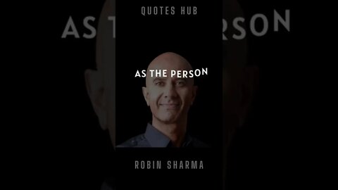 The Best Inspirational Quote of Robin Sharma || Quotes Hub || #quotes || #shorts