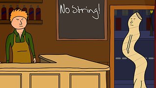 String walks into a bar...