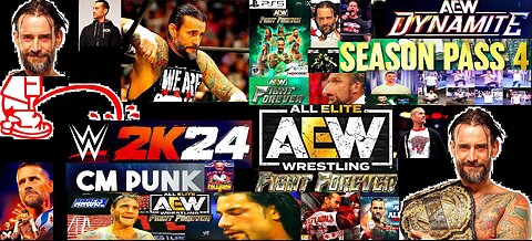 AEW Fight Forever : WWE2K24 SUCKS!!!! ✖️🏆✊🏻⚡️⚡️✊🏻🥖💦🎮❌❌🍕🤼‍♂️🤼‍♀️ (PS5🎮)