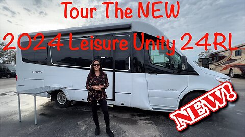 Tour The ALL NEW 2024 Leisure Unity 24RL B+/C Class RV Built On The Mercedes Platform