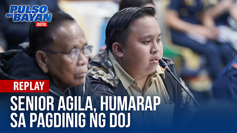 Senior Agila at iba pang opisyal ng kontrobersyal na SBSI, humarap sa pagdinig ng DOJ