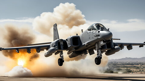 Unveiling the Power: Fully ARMED A-10 Warthog Takes Over Israel!